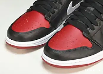 Low “Alternate Jordan Bred 1 Toe” 0429